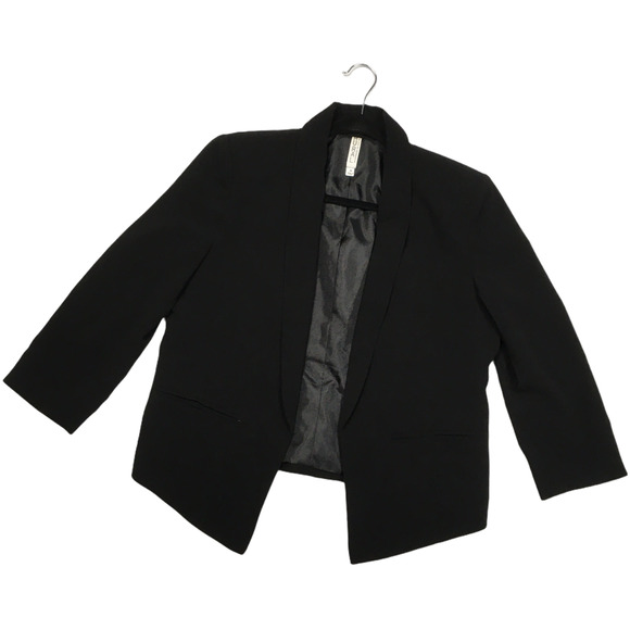 Mural Jackets & Coats Mural Blazer Open Front Shawl Collar Career